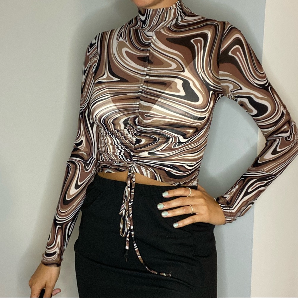 Brown top
